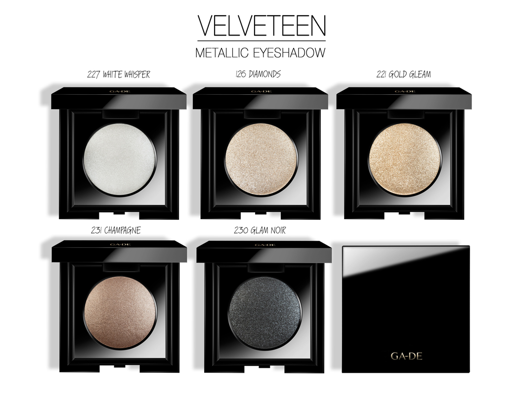 Тени Для Век Одинарные "Velveteen Metallic" - "Velveteen Metallic Eye Shadow"