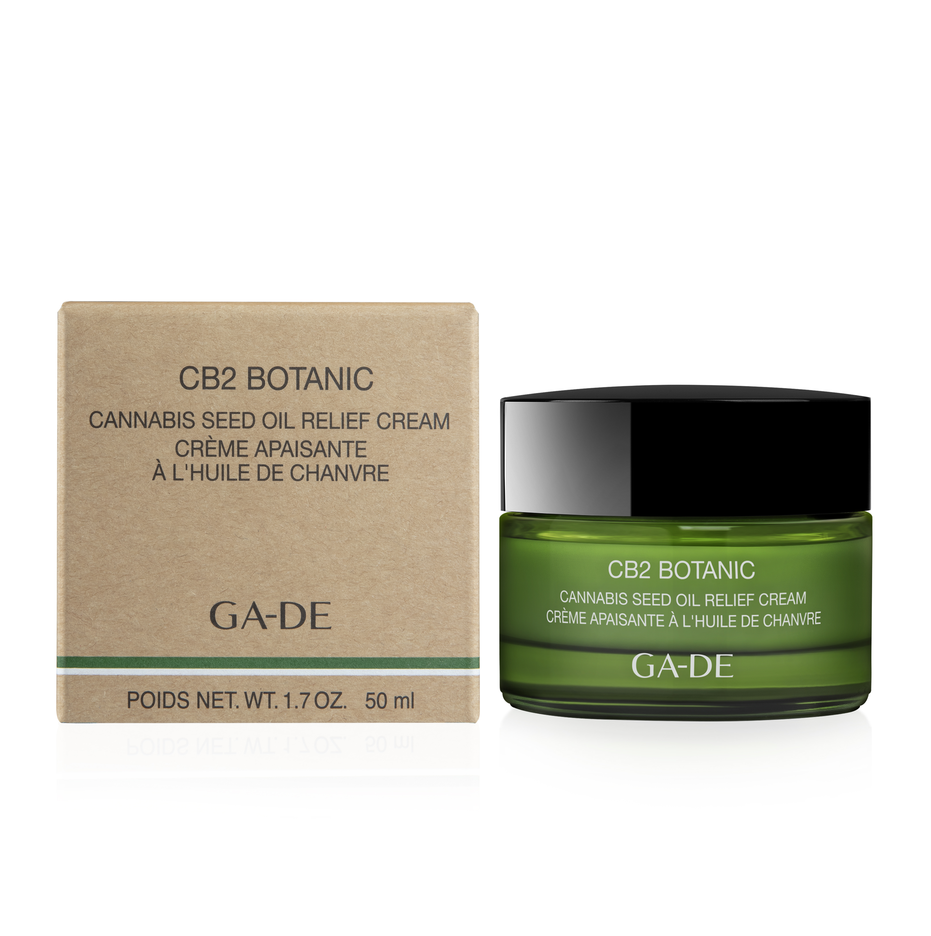 Успокаивающий Крем С Маслом Семян Конопли "CB2 Botanic"